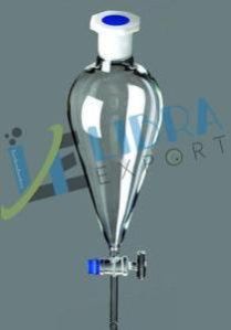 Funnel Dropping Squibb, Glass Stopcock