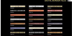 60x600mm Digital Border Tiles