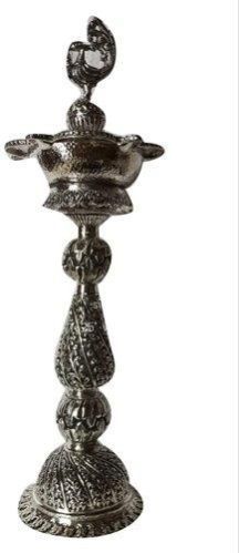 Oxidized Metal Traditional Diya Stand