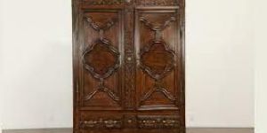 Antique Rustic Finished Wardrobe