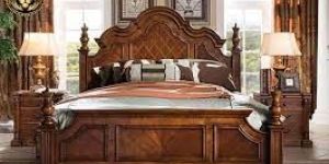 Antique Style King Size Bed