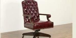 Antique Swivel Office Desk Chair