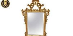 Distressed Finish Mirror Frame