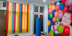 Multicolor Fabric Vertical Blind