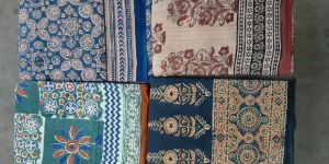 Block Printed Sarees