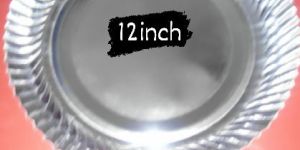 12 Inch Silver Paper Plates
