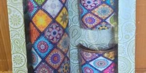 Copper Printed Copper Water Bottle