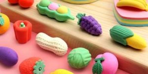 Fancy Eraser Fruit Vegetable