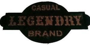Black Embroidery Patch