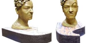 Frida Kahlo Bronze Sculpture