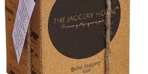 100% Natural Solid Jaggery - Tulsi