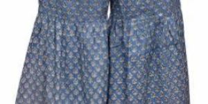 Ladies Blue Palazzo Pant