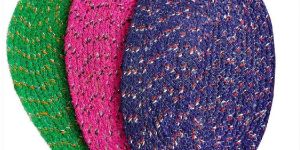 Doormat Cotton Set of 3 Kitchen/Home Water Absorbing