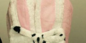 Pink Rabbit Hat Adult