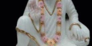 2.6 Feet Marble Sai Baba Statue