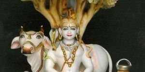 3 Feet Marble Lord Shiva Statue