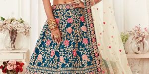 Embroidered Bridal Lehengas