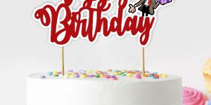 Mr.Bean Happy Birthday Cake Topper