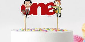 Mr.Bean One Cake Topper
