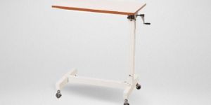 Wooden Top Overbed Table