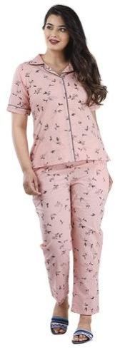 Ladies Printed Night Suit