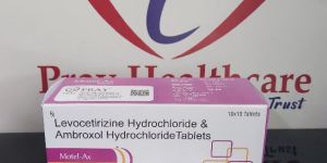 Levocetirizine Hydrochloride & Ambroxol Hydrochloride Tablets