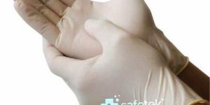 Latex Examination White Powder Free Gloves