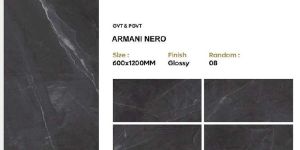Armani Nero GVT Glossy Tiles