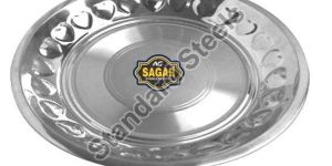 Stainless Steel Payal Fancy Plate