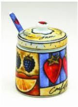 Jam Jar with Spoon