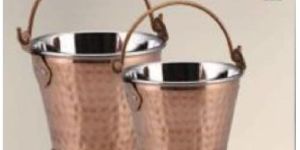 Copper SS Table Wares Bucket