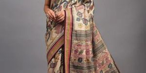 Kalamkari Silk Saree