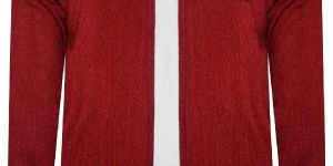 Maroon Zipper Sweater