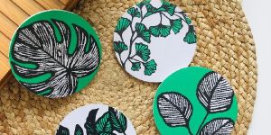 Printed Round Coasters