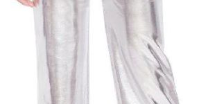 Silver Sheen Straight Pant