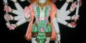 Marble Panchmukhi Hanuman Statue