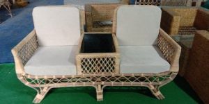 Double Seater Wicker Chair