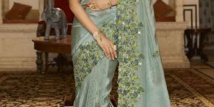 Organza Wedding Sarees