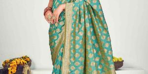 Party Wear Banarasi Saree