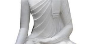 White Marble Buddha Statue