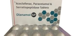 ACECLOFENAC,PARACETAMOL AND SERRATIOPEPTIDASE TABLETS