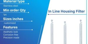 in Line Housing Filter Housing