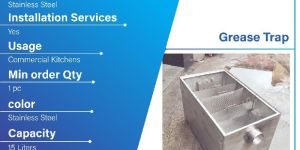 Stainless Steel Grease Trap