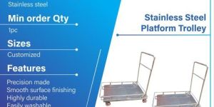 Stainless Steel Platform Trolley