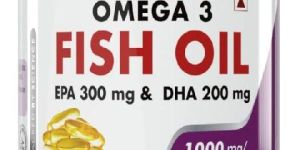 HealthyHey Omega 3 Fish Oil for Men and Women, Mercury Free, Double Strength