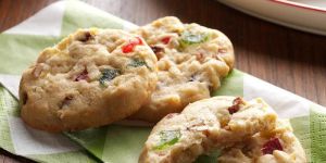 Mixed Fruit and Nut Cookies