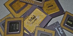 Ceramic CPU Gold Recovery Scrap