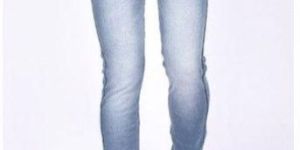 Mens Faded Denim Jeans