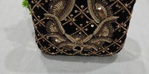 Ladies Beaded Clutch Bag