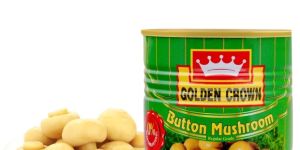 Golden Crown Button Mushrooms